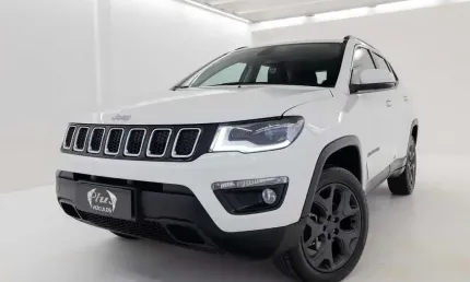 Jeep compass 2.0 longitude diesel 4x4 - branca - 2020/2021