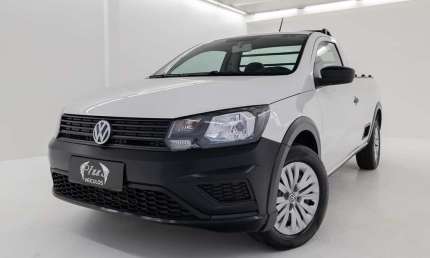 Volkswagen saveiro 1.6 cs robust - branca - 2022/2023