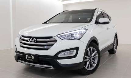 Hyundai santa santa fe gls 3.3 v6 7lug - branca - 2014/2015