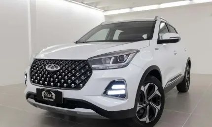 Caoa chery tiggo 5x 1.5 pro turbo hibrido - branca - 2022/2023