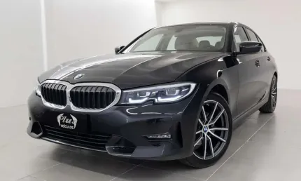 Bmw 320i 2.0 turbo sport - preta - 2019/2020
