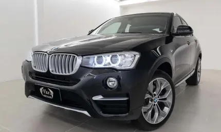 Bmw x4 2.0 28i x line 4x4  - preta - 2018/2018
