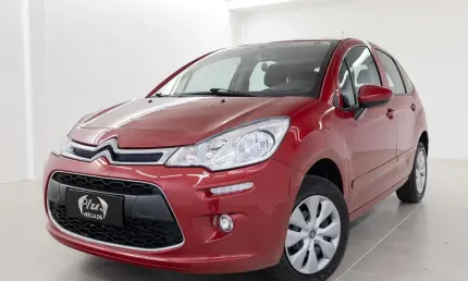 Citroën c3 1.6 attraction aut. - vermelha - 2018/2019
