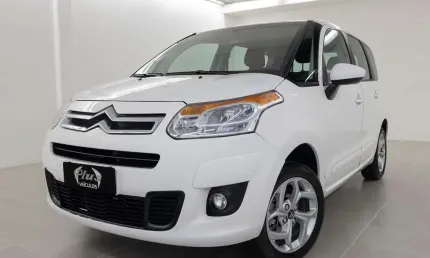 Citroën c3 picasso 1.5 flex tendance - branca - 2014/2015