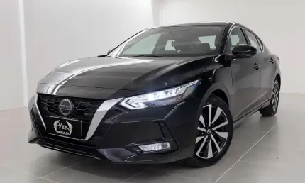 Nissan sentra 2.0 exclusive cvt - preta - 2023/2023