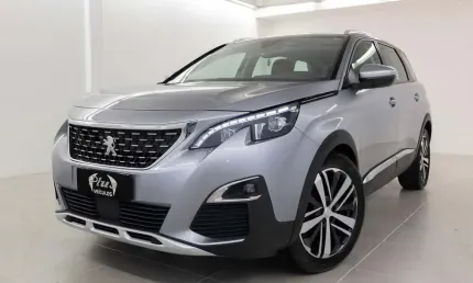Peugeot 5008 1.6 griffe thp  - prata - 2018/2019