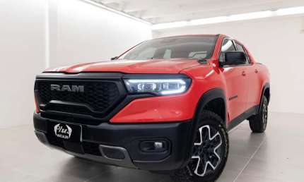 Ram rampage 2.0 hurricane 4 turbo rebel 4x4 - vermelha - 2023/2024