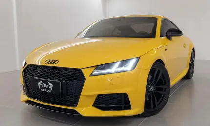 Audi tt 2.0 tfsi coupe ambition s-line - amarela - 2015/2016