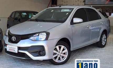Toyota etios 1.5 x plus sedan 16v flex 4p automático