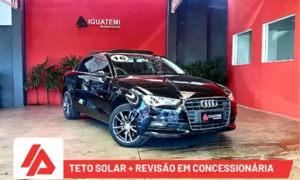 Audi a3 2016 2.0 tfsi sedan ambition 16v gasolina 4p s-tronic