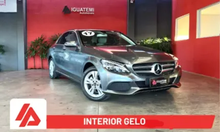 Mercedes-benz c 180 2017 1.6 cgi 16v turbo flex 4p automático