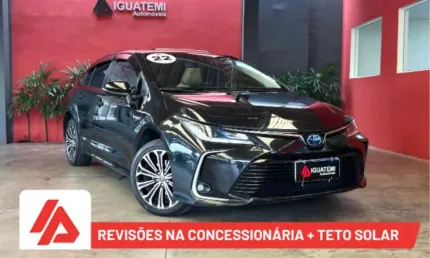 Toyota corolla 2022 1.8 vvt-i hybrid flex altis premium cvt