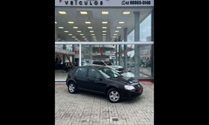 Volkswagen golf 2.0/ 2.0 mi flex aut/tiptronic.  - preta - 2009/2010