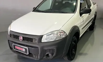 Fiat strada cabine dupla 1.4 com ar e direção apenas 69 mil km
