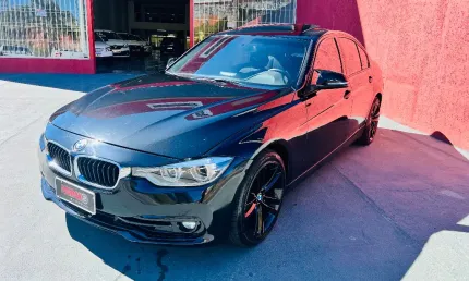 Bmw 320i 2017 + teto solar + rodas aro 18 abaixo da tabela