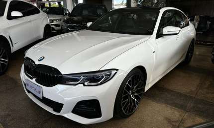 Bmw 330i 2.0 16v turbo gasolina m sport automático - branca - 2019/2020