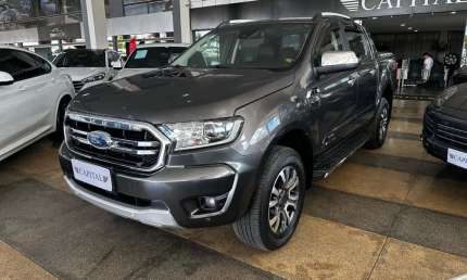 Ford ranger 3.2 limited 4x4 cd 20v diesel 4p automático - cinza - 2021/2022
