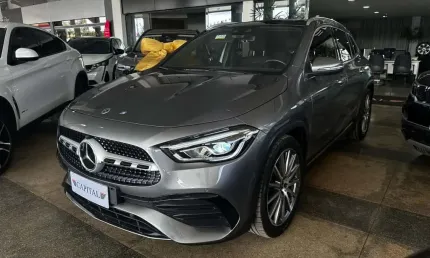 Mercedes-benz gla 200 200 1.3 gci gasolina amg line 7g-dct - cinza - 2021/2021