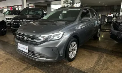 Volkswagen nivus 1.0 200 tsi total flex comfortline automático - cinza - 2023/2024