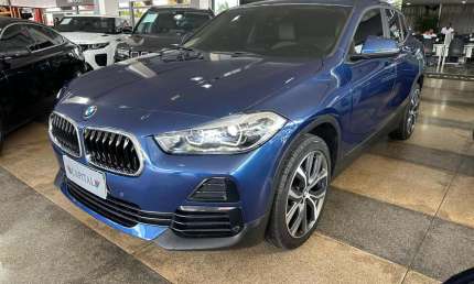 Bmw x2 2.0 16v turbo activeflex sdrive20i gp steptronic - azul - 2020/2021