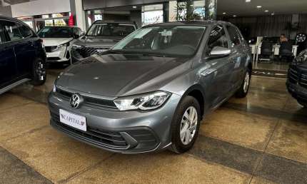 Volkswagen polo 1.0 170 tsi comfortline automático - cinza - 2024/2024