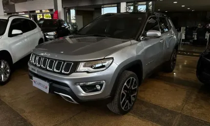 Jeep compass 2.0 16v diesel limited 4x4 automático - prata - 2019/2019