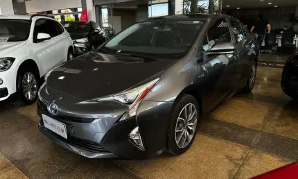 Toyota prius 1.8 16v híbrido 4p automático - cinza - 2017/2018