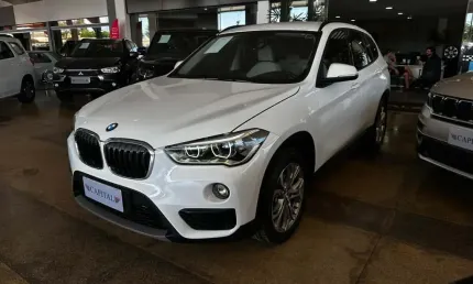 Bmw x1 2.0 16v turbo activeflex sdrive20i 4p automático - branca - 2019/2019