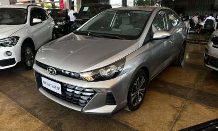 Hyundai hb20s 1.0 tgdi flex comfort plus automático - cinza - 2023/2024