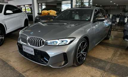 Bmw 320i 2.0 16v turbo flex m sport automático - cinza - 2023/2024