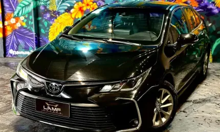 Toyota corolla gli 20 - preta - 2022/2023