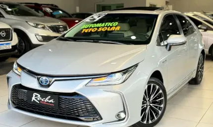 Toyota corolla altis premium 1.8 híbrido automático com garantia de fábrica 