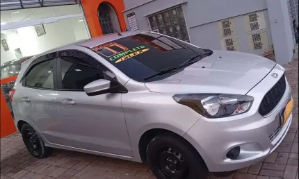 Ford ka 1.0 se/se plus tivct flex 5p  - prata - 2016/2017