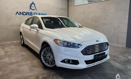 Ford fusion titanium 2.0 gtdi eco. fwd aut.  - branca - 2015/2015