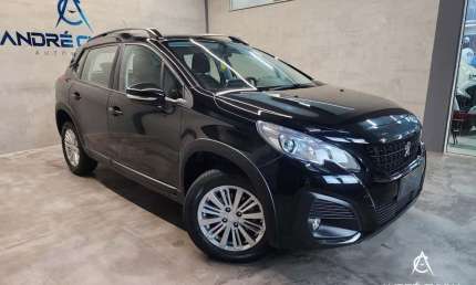 Peugeot 2008 allure pack 1.6 flex 16v aut.  - preta - 2023/2024