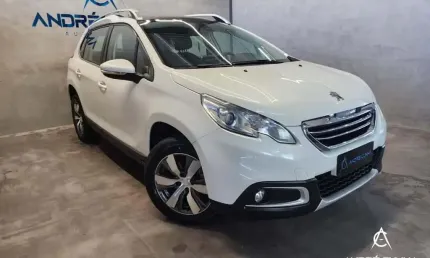 Peugeot 2008 griffe 1.6 flex 16v 5p aut.  - branca - 2017/2018