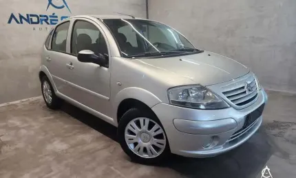 Citroën c3 glx 1.4 flex 8v 5p  - prata - 2006/2006