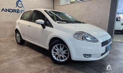 Fiat punto essence 1.6 flex 16v 5p  - branca - 2011/2012