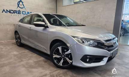 Honda civic sedan ex 2.0 flex 16v aut. - prata - 2017/2017
