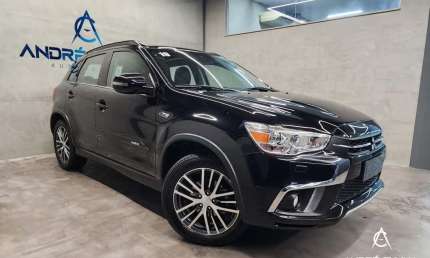 Mitsubishi asx 2.0 16v 4x4 160cv aut.  - preta - 2018/2019