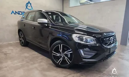 Volvo xc60 t-5 r-design 2.0 fwd 5p  - preta - 2016/2017