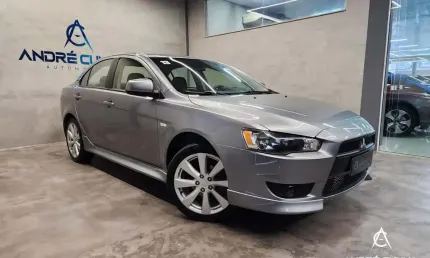 Mitsubishi lancer 2.0 16v 160cv aut.  - cinza - 2012/2013