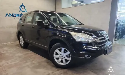 Honda cr-v lx 2.0 16v 2wd/2.0 flexone aut.  - preta - 2011/2011