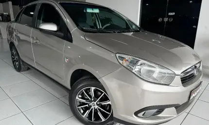 Fiat grand siena 1.4 attractive 2013 bege completo!!!