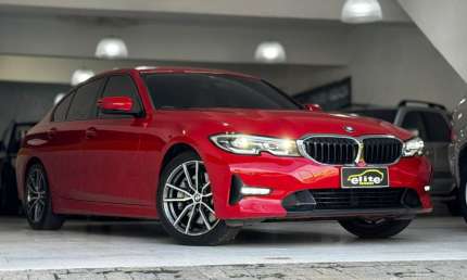 Bmw 330i serie 3 2.0 turbo m sport automatico baixo km financia e troca