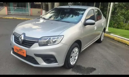 Renault logan /  zen16mt - prata - 2020/2021