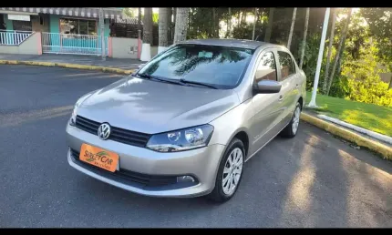 Volkswagen voyage trend - prata - 2013/2014