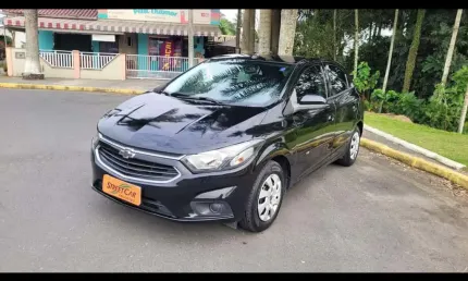 Chevrolet onix 1.0mt lt - preta - 2016/2017