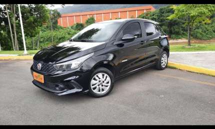 Fiat argo 1.0 6v flex.  - preta - 2018/2018