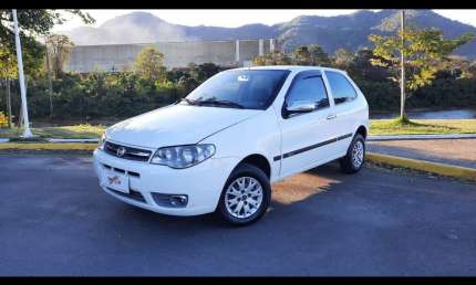 Fiat palio 1.0 economy fire flex 8v 2p - branca - 2010/2011